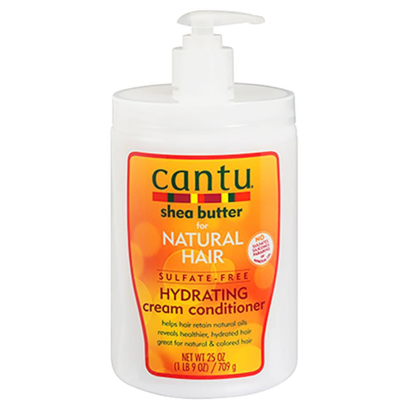 CANTU SHEA BUTTER FOR NATURAL HAIR • Après-Shampooing Hydratant Sans Sulfate