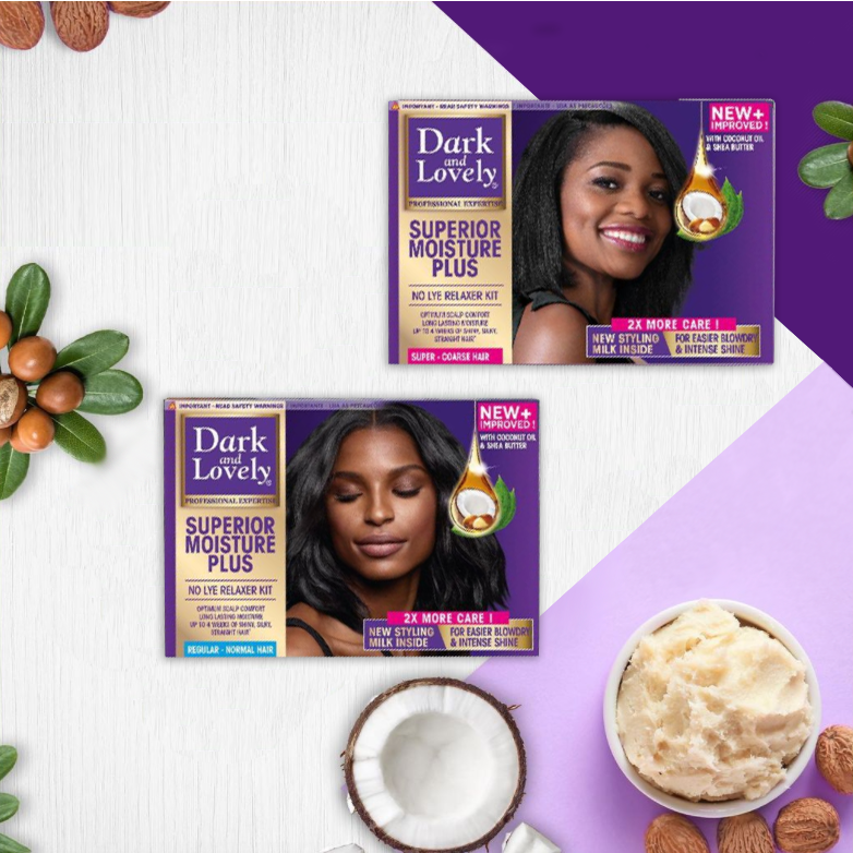DARK & LOVELY • Défrisant KIT "Superior Moisture Plus" - Image 1