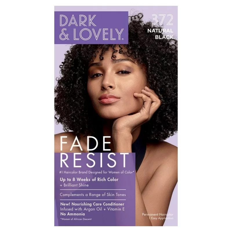 DARK & LOVELY • Coloration Noir Naturel N°372