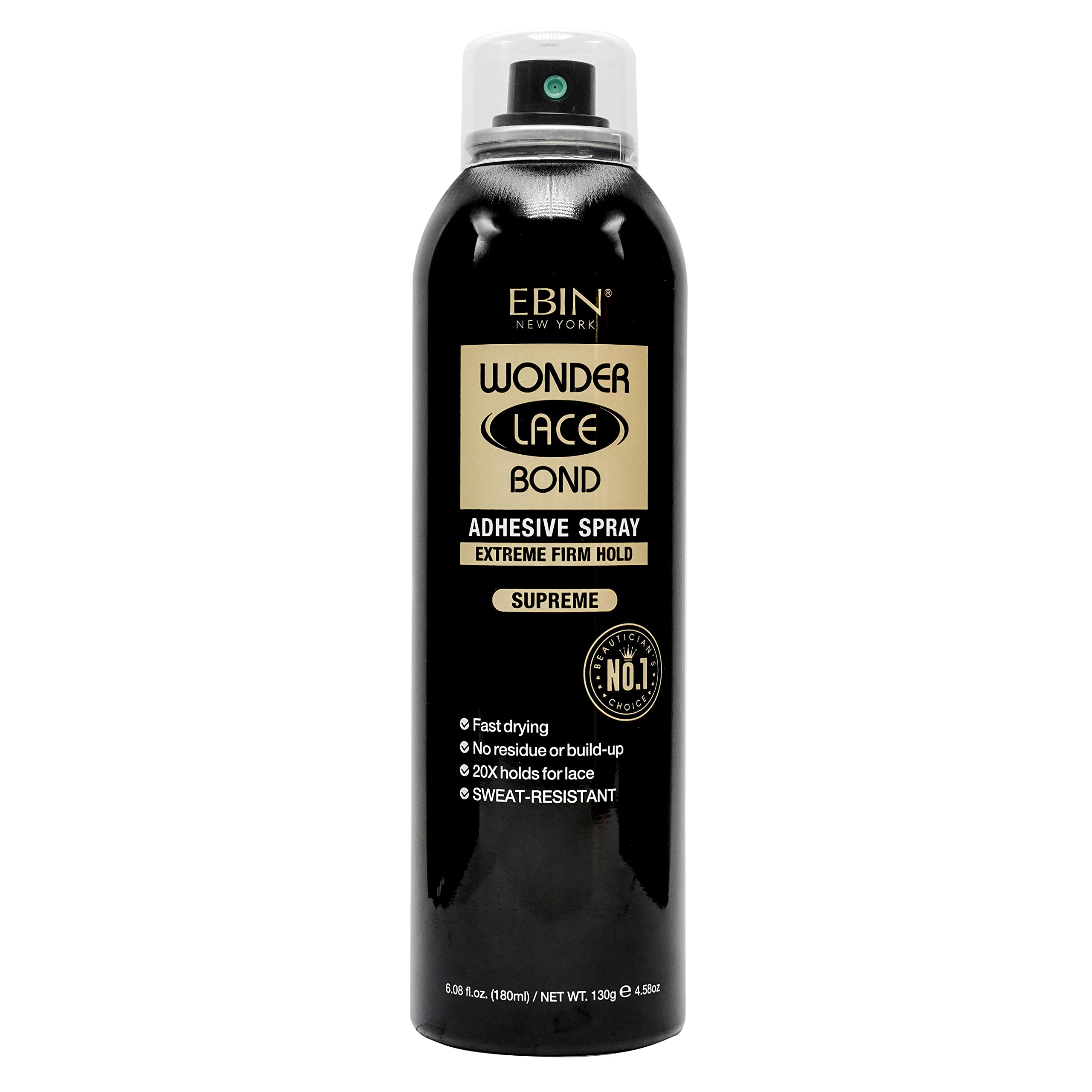 EBIN WONDER LACE BOND • Adhesive spray extreme firm hold Supreme