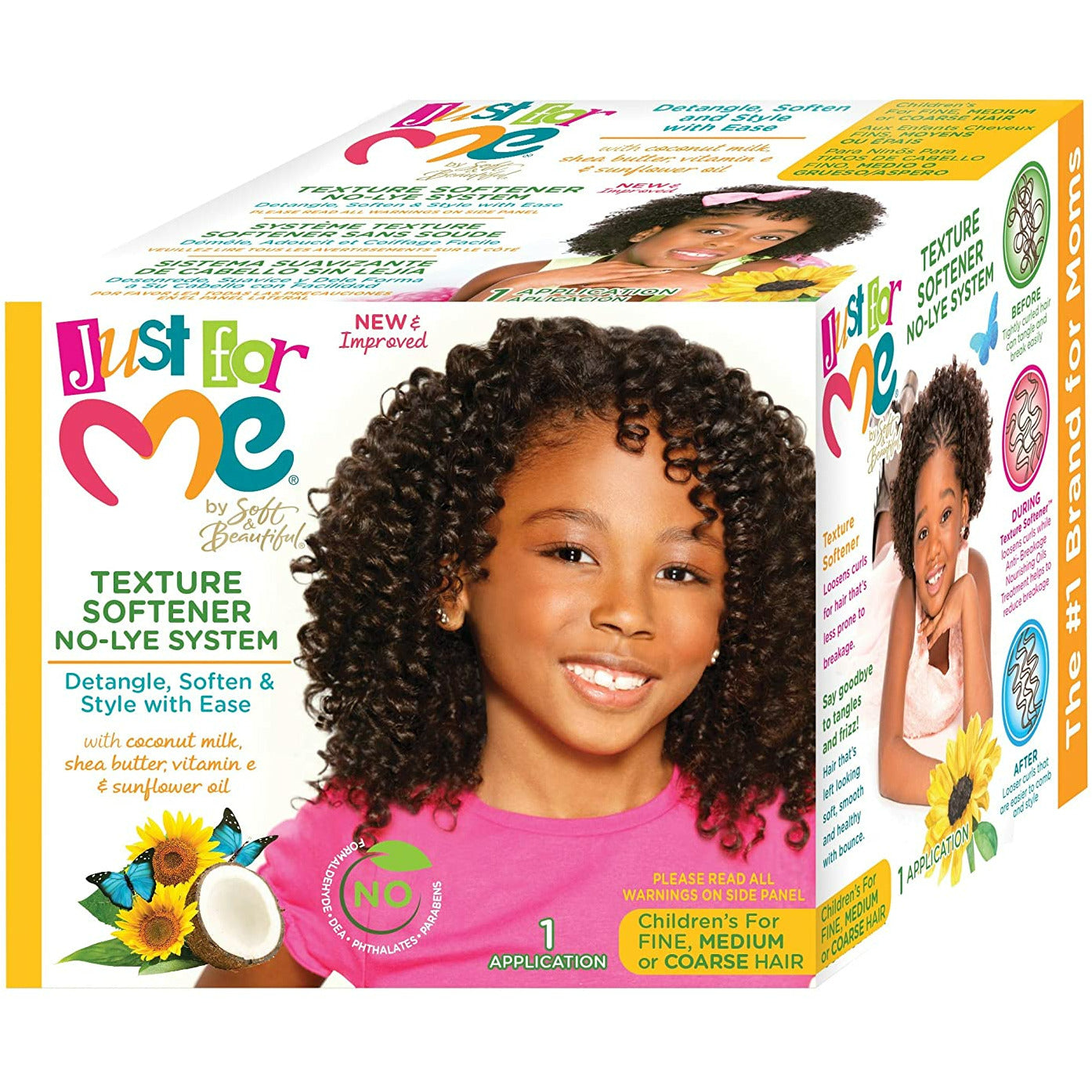 JUST FOR ME  • Système Texture Softener Sans Soude