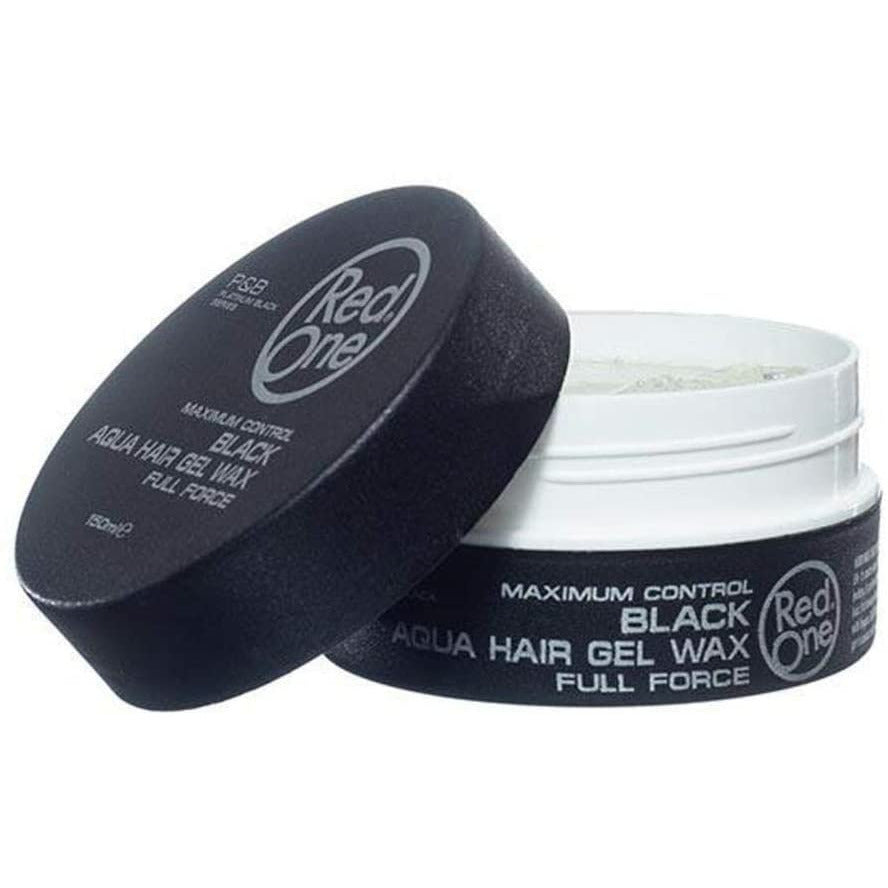 RED ONE AQUA WAX • Cire Capillaire Noir