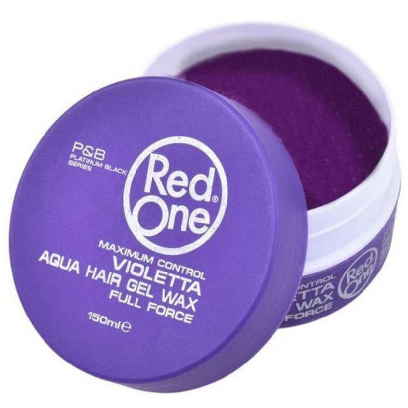 RED ONE AQUA WAX • Cire Capillaire Violette