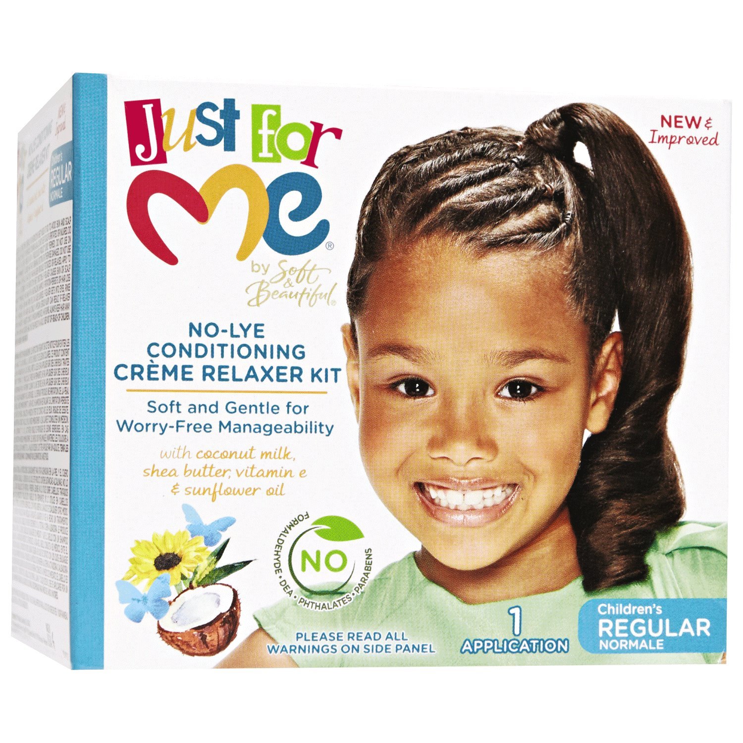 JUST FOR ME - Crème relaxer kit regular - Image 1