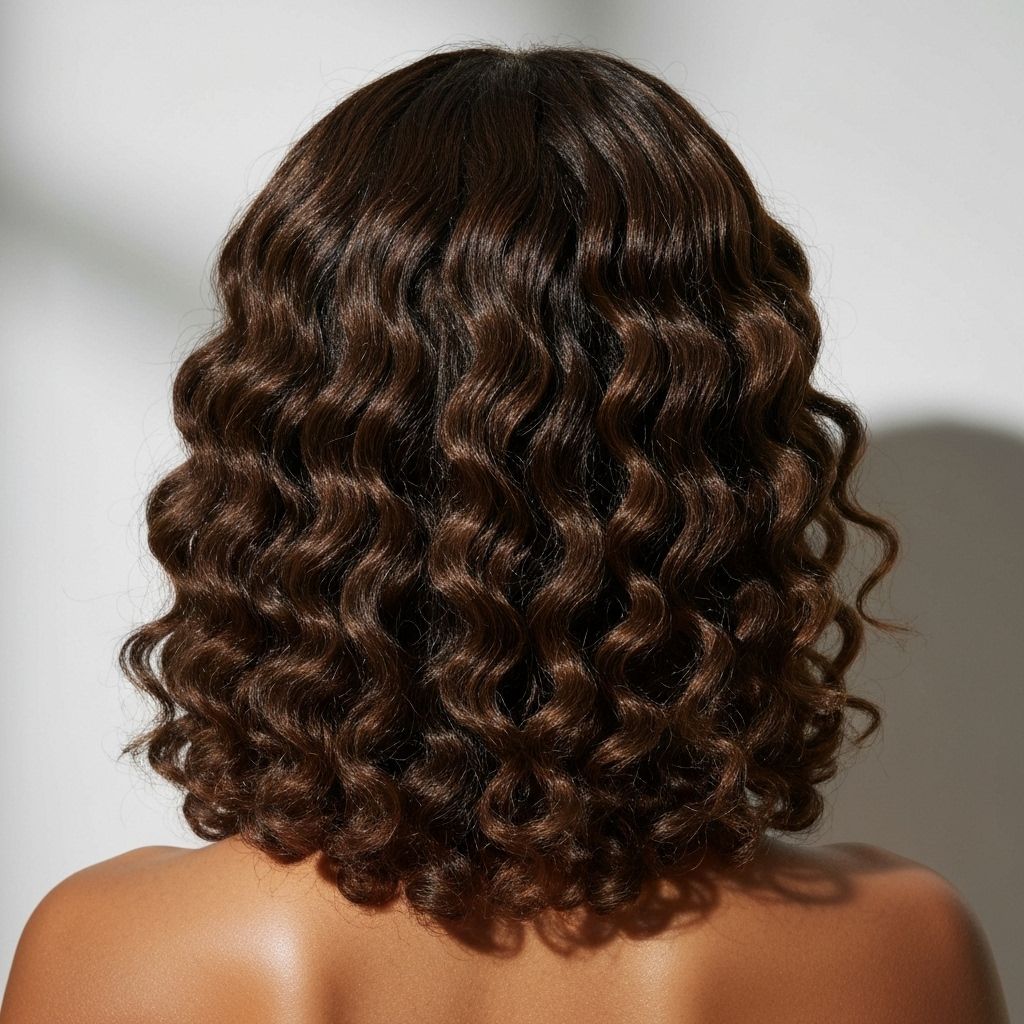 Pose perruque demi-tête